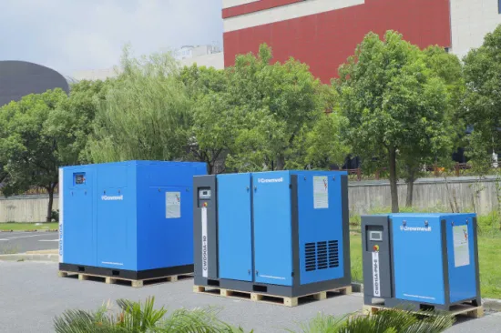 Crownwell Oil Free Fix Speed Rotary Screw Air Compressor 37kw 50HP 45kw 60HP 55kw 75HP 75kw 100HP